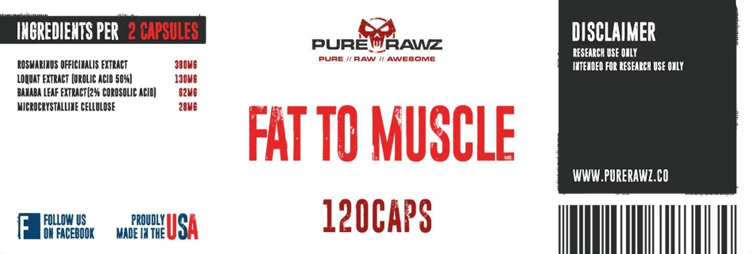 Fat to Muscle 120 Capsules - Image 2