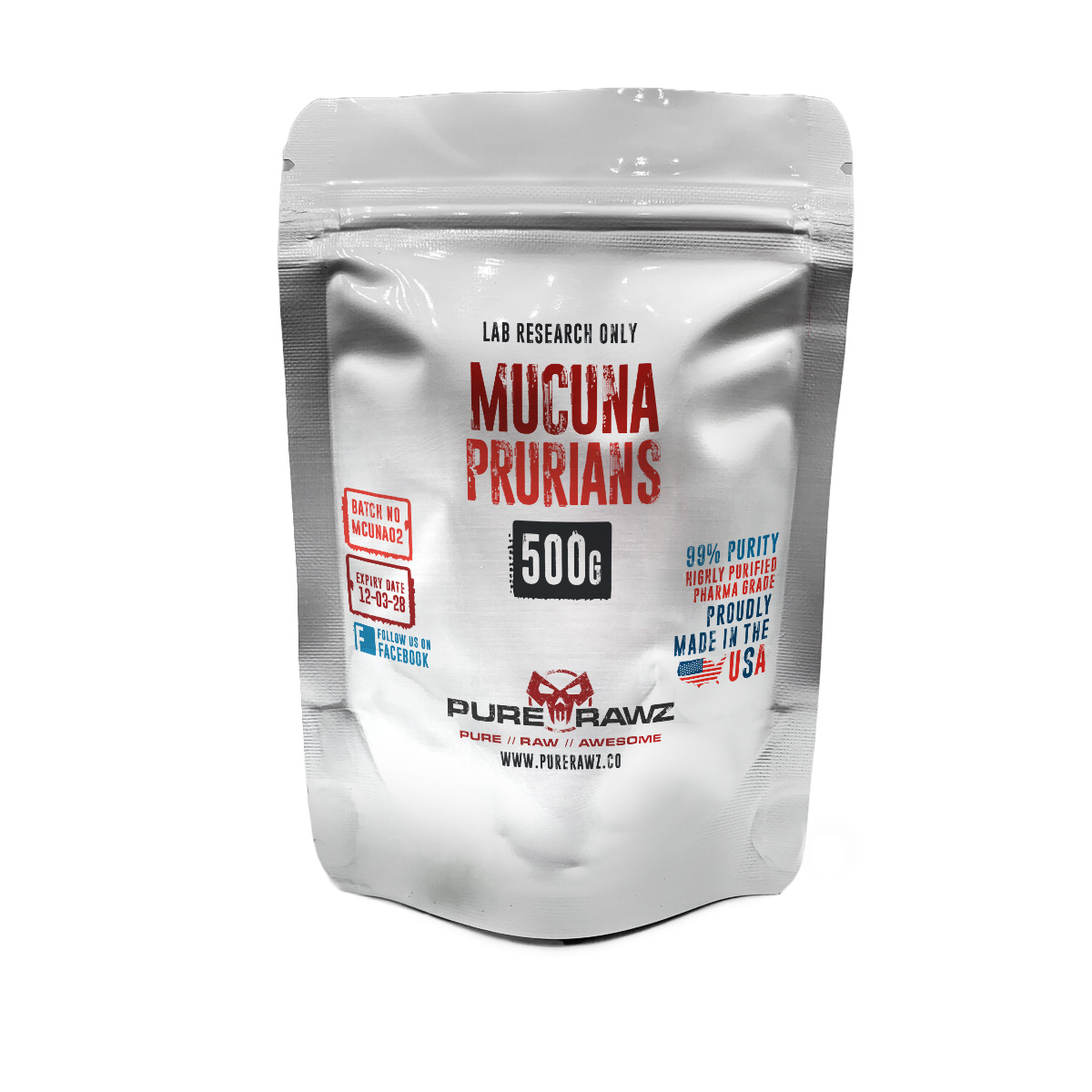 Mucuna Pruriens Extract (20% L-Dopa) Powder - Image 3